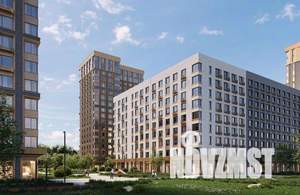 1-к квартира, строящийся дом, 42м2, 8/18 этаж