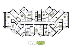 2-к квартира, вторичка, 61м2, 4/12 этаж