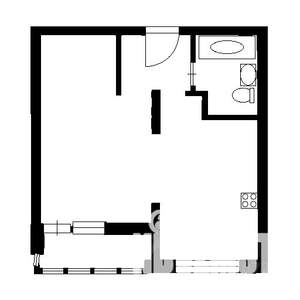 1-к квартира, вторичка, 34м2, 7/8 этаж