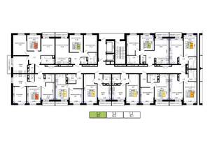 3-к квартира, вторичка, 55м2, 11/16 этаж