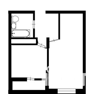 1-к квартира, вторичка, 40м2, 19/23 этаж