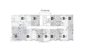 2-к квартира, вторичка, 61м2, 4/16 этаж