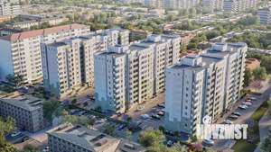 1-к квартира, строящийся дом, 36м2, 3/9 этаж