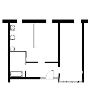 2-к квартира, вторичка, 68м2, 14/25 этаж