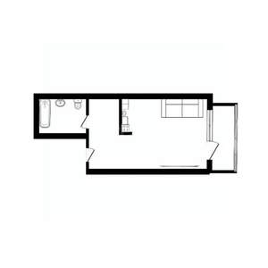 Студия квартира, вторичка, 26м2, 14/19 этаж