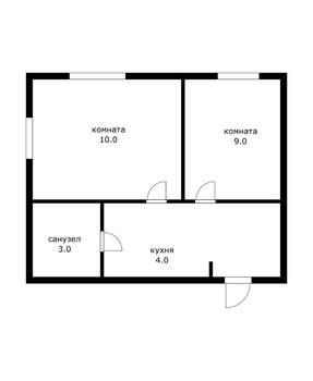 1-к квартира, вторичка, 23м2, 5/5 этаж