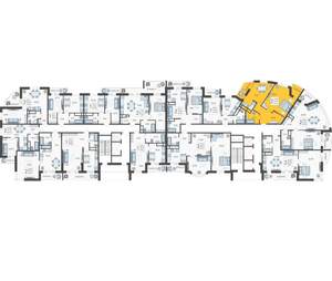 2-к квартира, вторичка, 62м2, 5/16 этаж