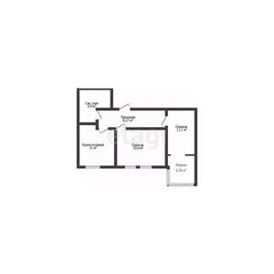 2-к квартира, вторичка, 65м2, 17/17 этаж