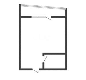 Студия квартира, вторичка, 19м2, 12/17 этаж