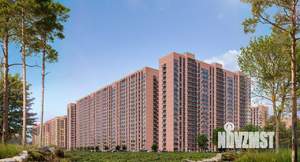 2-к квартира, строящийся дом, 58м2, 3/12 этаж