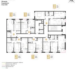 1-к квартира, вторичка, 36м2, 9/18 этаж