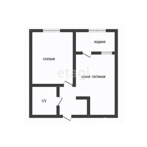 1-к квартира, вторичка, 35м2, 2/9 этаж