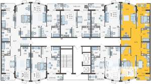 3-к квартира, вторичка, 93м2, 5/21 этаж