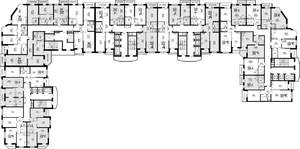 2-к квартира, вторичка, 58м2, 19/24 этаж