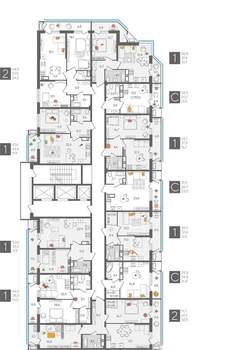 Студия квартира, вторичка, 29м2, 23/24 этаж