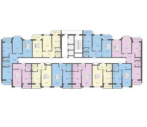 2-к квартира, вторичка, 60м2, 5/22 этаж