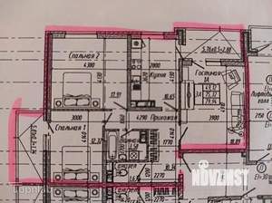 3-к квартира, сданный дом, 79м2, 5/20 этаж