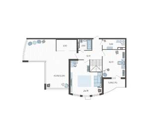 5-к квартира, вторичка, 194м2, 20/21 этаж