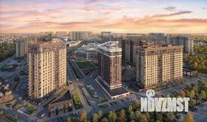 2-к квартира, строящийся дом, 65м2, 12/16 этаж