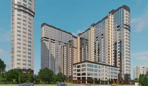 1-к квартира, вторичка, 42м2, 18/24 этаж