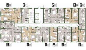 2-к квартира, вторичка, 60м2, 2/16 этаж