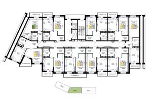 1-к квартира, вторичка, 45м2, 5/15 этаж
