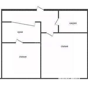 2-к квартира, вторичка, 35м2, 14/18 этаж