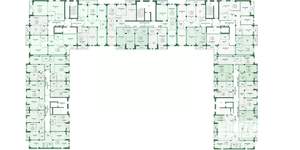 2-к квартира, сданный дом, 67м2, 3/7 этаж