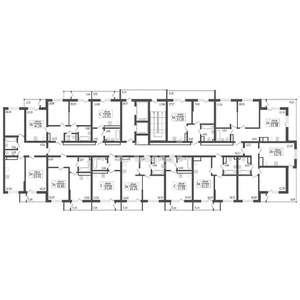 2-к квартира, вторичка, 56м2, 2/16 этаж