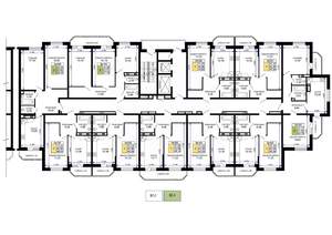 2-к квартира, вторичка, 68м2, 17/19 этаж