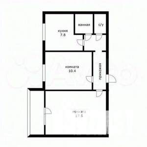 2-к квартира, вторичка, 48м2, 3/10 этаж