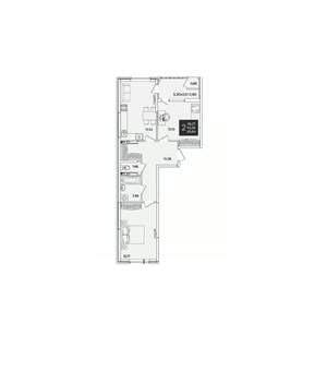 2-к квартира, вторичка, 66м2, 18/18 этаж