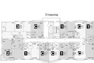 Студия квартира, вторичка, 27м2, 6/16 этаж