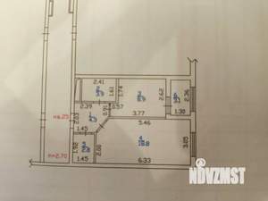 1-к квартира, вторичка, 39м2, 3/9 этаж