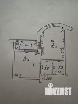 1-к квартира, вторичка, 37м2, 7/16 этаж