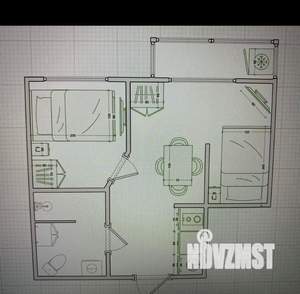 1-к квартира, вторичка, 32м2, 1/3 этаж