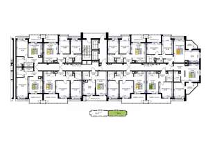 3-к квартира, вторичка, 76м2, 15/16 этаж