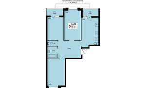 3-к квартира, вторичка, 87м2, 2/18 этаж