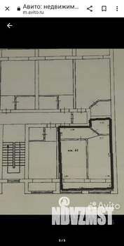 1-к квартира, вторичка, 42м2, 6/7 этаж