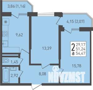 2-к квартира, вторичка, 60м2, 5/22 этаж