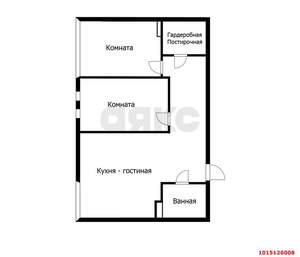 2-к квартира, вторичка, 61м2, 6/7 этаж