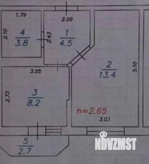 1-к квартира, вторичка, 33м2, 13/24 этаж