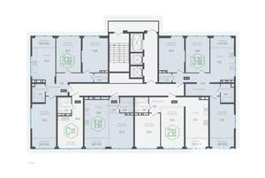 2-к квартира, вторичка, 65м2, 14/24 этаж