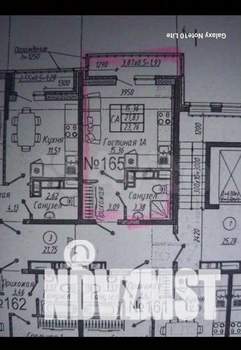 Студия квартира, вторичка, 27м2, 2/9 этаж