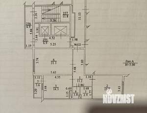 2-к квартира, вторичка, 66м2, 2/18 этаж