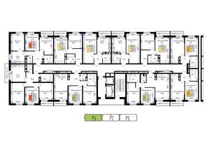 1-к квартира, вторичка, 37м2, 12/16 этаж