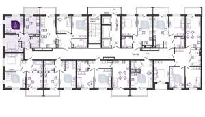 2-к квартира, вторичка, 45м2, 20/24 этаж
