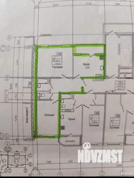 2-к квартира, вторичка, 63м2, 7/19 этаж