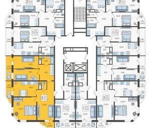 3-к квартира, строящийся дом, 103м2, 15/16 этаж