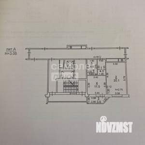 1-к квартира, вторичка, 41м2, 12/17 этаж